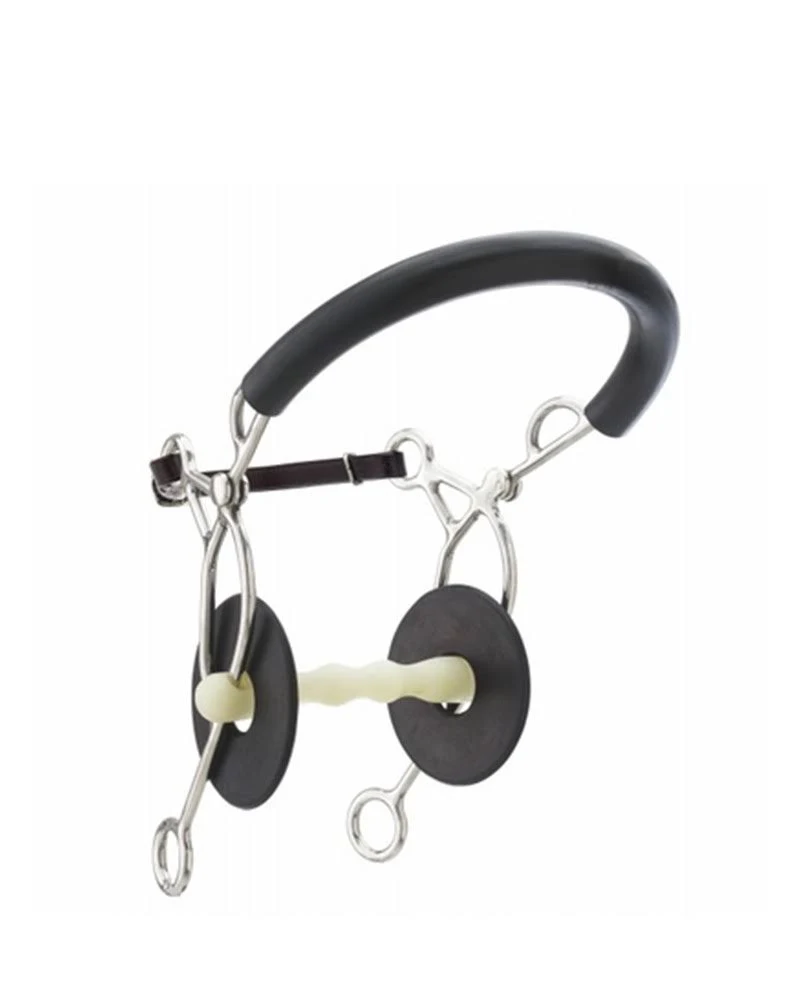 Happy Mouth Shaped Mullen Mouth Hackamore Bit