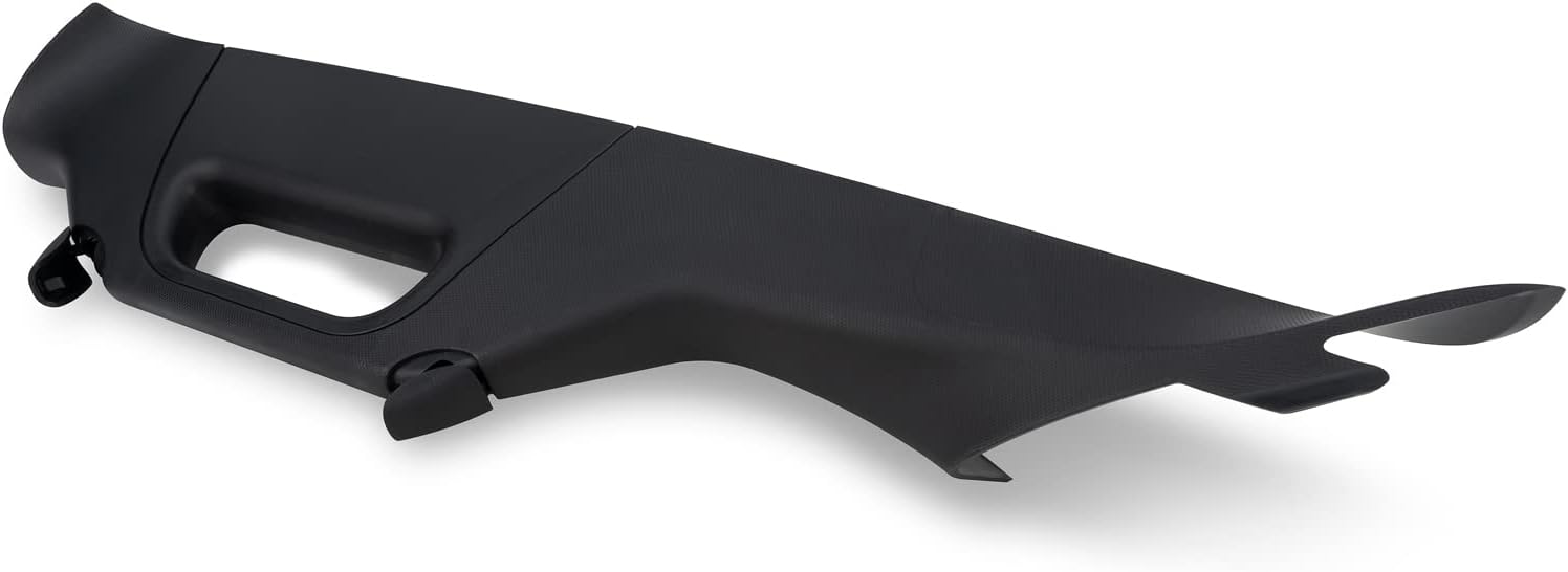 A Pillar Handle Interior Trim Compatible with 2011-2016 Ford F-250 F-350 F-450 F-550 Super Duty Replace#BC3Z-2503598-AB (Right, Black)