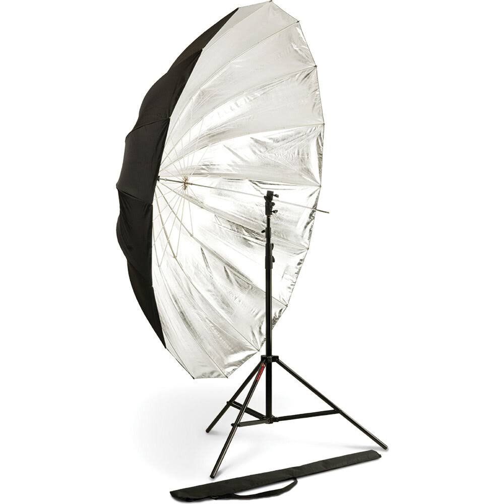 Photoflex 72x22 Black/Silver Reflective Umbrella