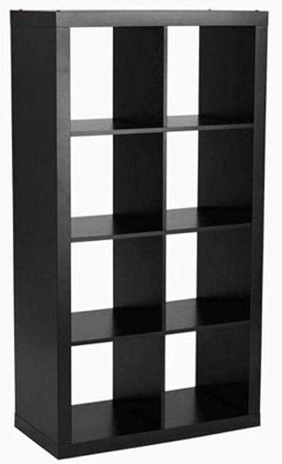 Better Homes and Gardens 8-Cube Organizer - Solid Black