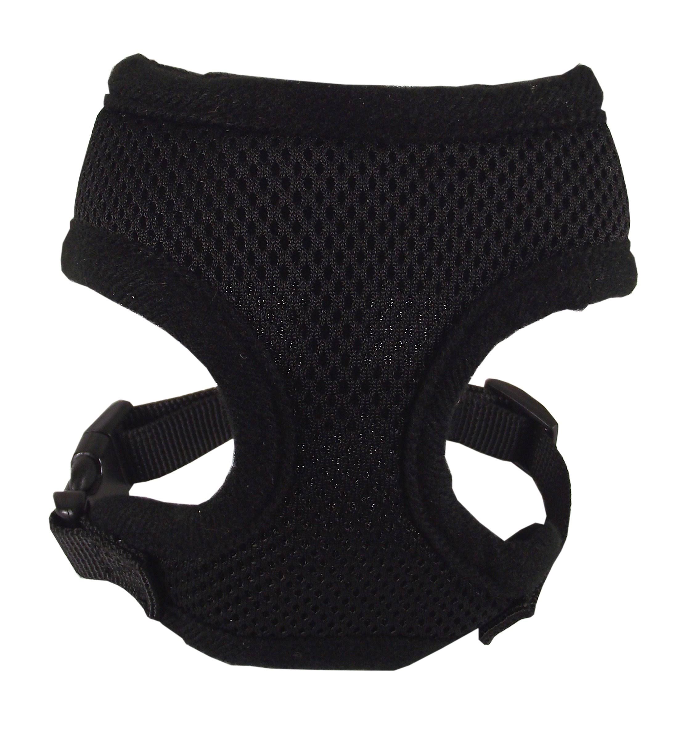 Hamilton Halter Company - Mesh Chicken Harness - Black 5/8 x 12-18 in