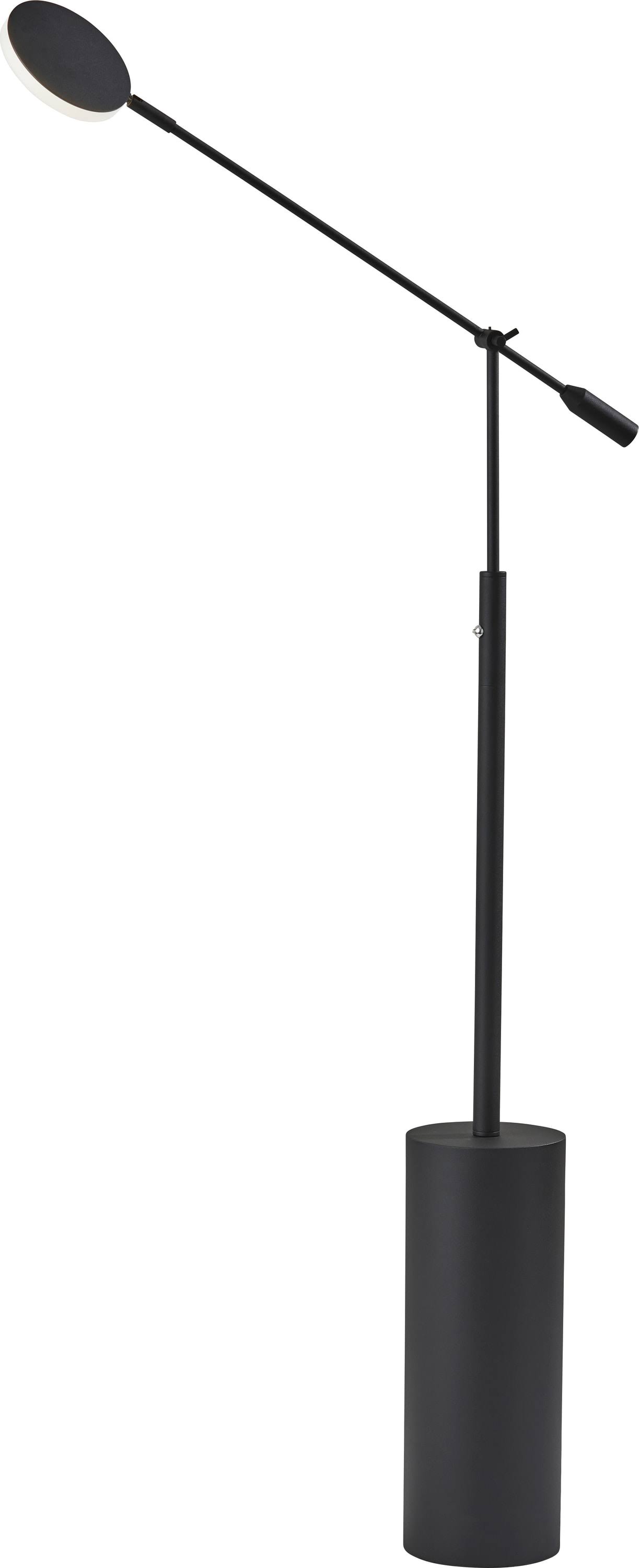 Adesso Grover Black LED Floor Lamp