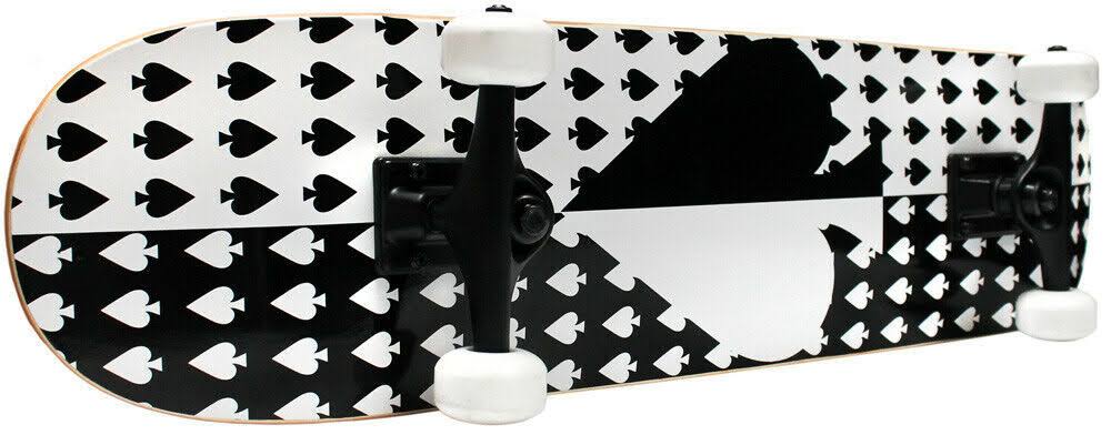 Pro Skateboard Complete Krown Ace Spade 7.75 in