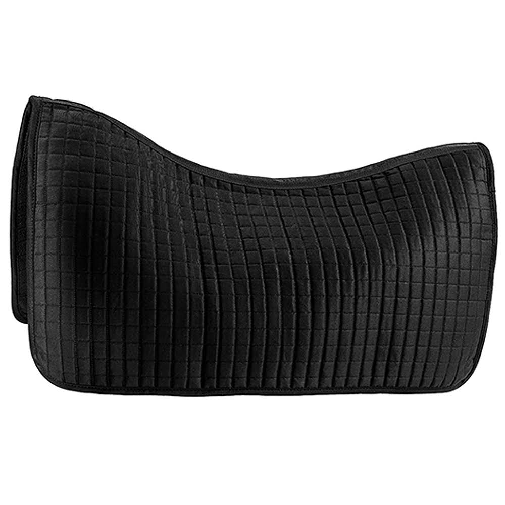 Back on Track Therapeutic Black Western Saddle Pad