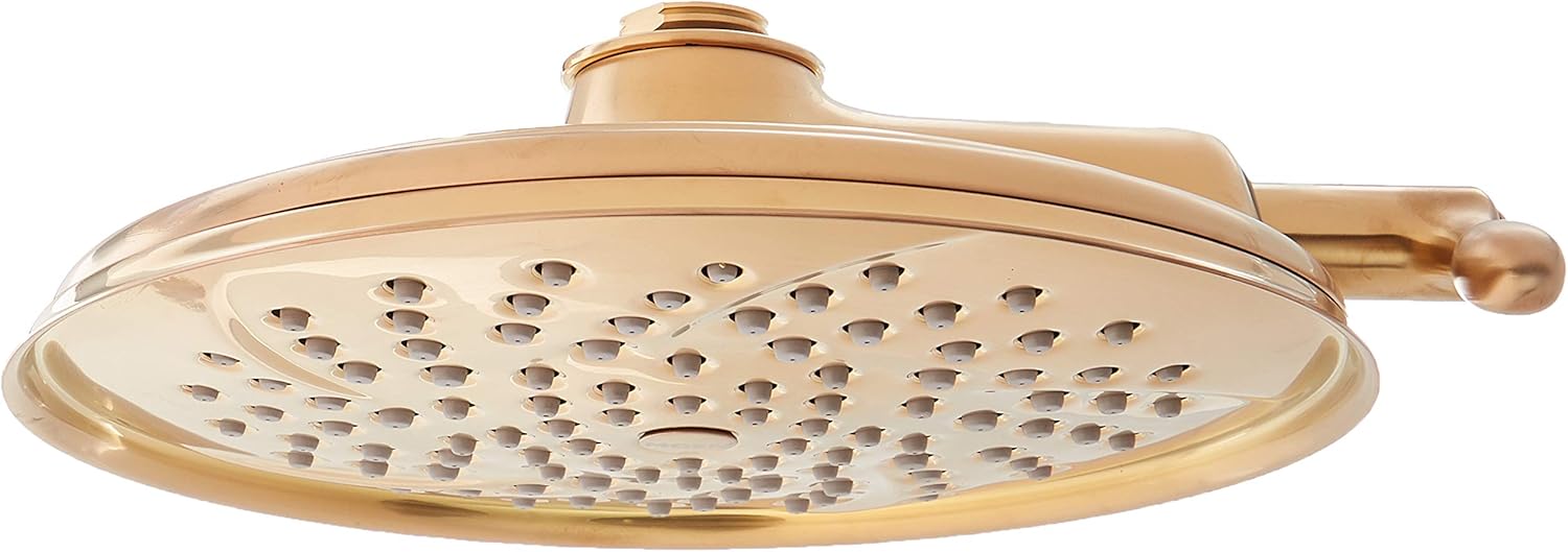 Moen S1311BL Isabel 8-Inch Two-Function Showerhead with Immersion Technology, Matte Black