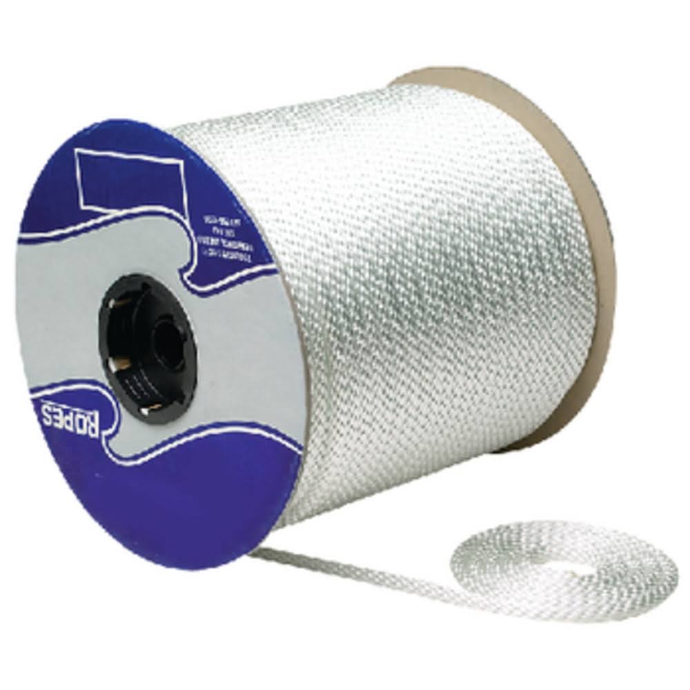 Seachoice - Solid Braid Nylon - White 5/32 x 1000 - 42890