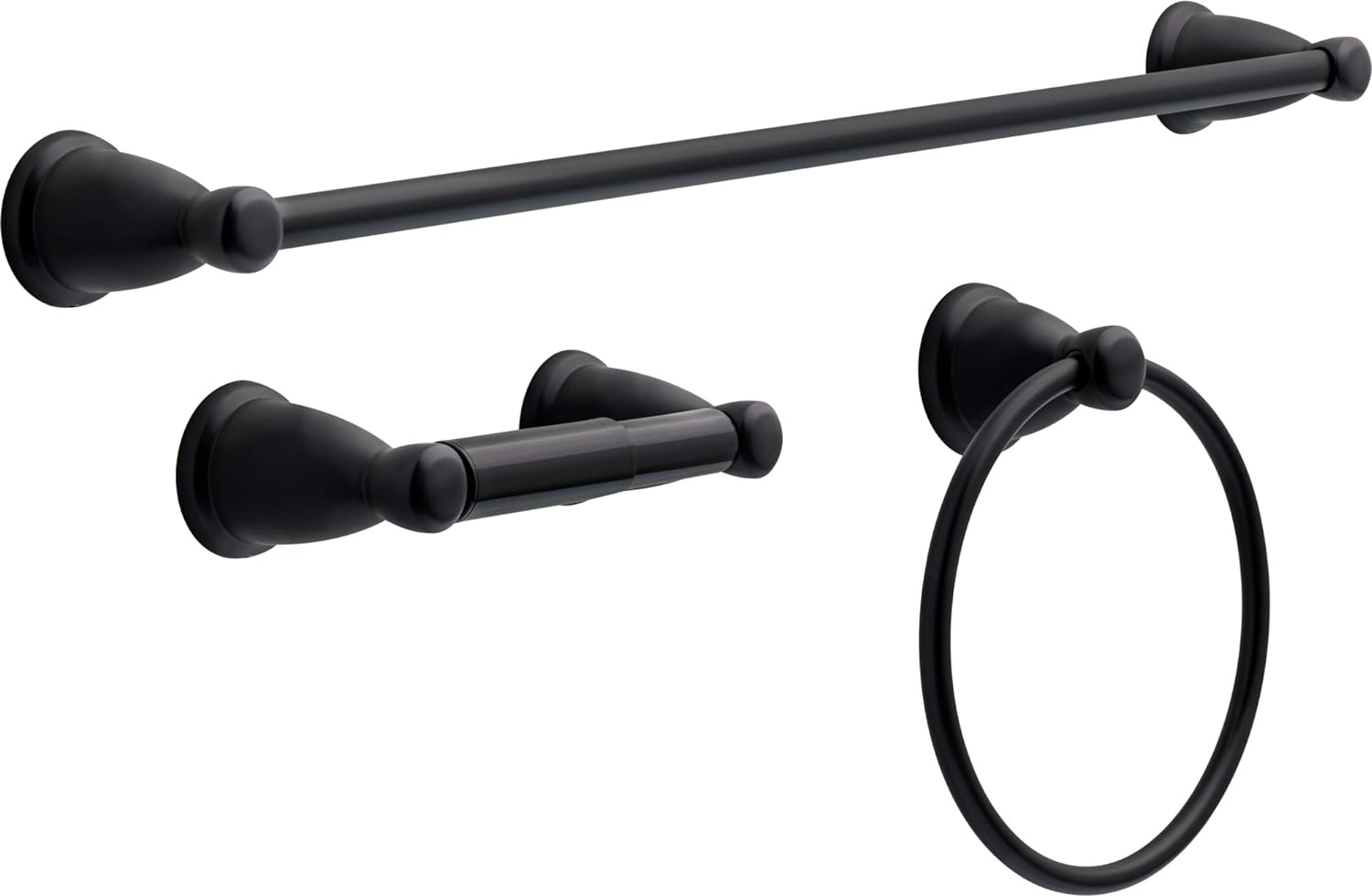 Franklin Brass KIN3PC-ORB Kinla Bathroom Accessory Kit, 3 Pieces, Oil Rubbed Bronze Pack of 2