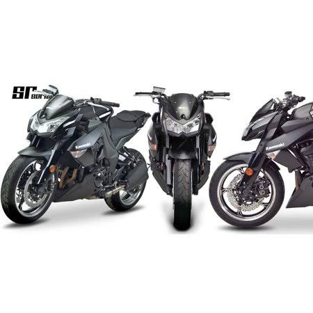 Zero Gravity SR Series Windscreen Light Smoke (20-274-02), Black