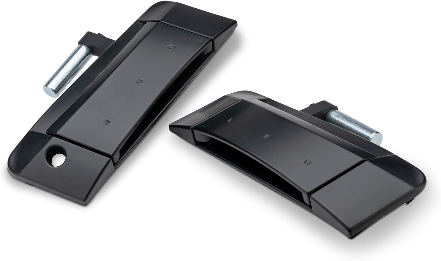 WEILEITE Car Black Exterior Door Handle Compatible With Nissan 350Z 2003-2009 Replaces 80606-CD01E 80606-CD00E 80607-CD40E 80607-CD41D (Pair)