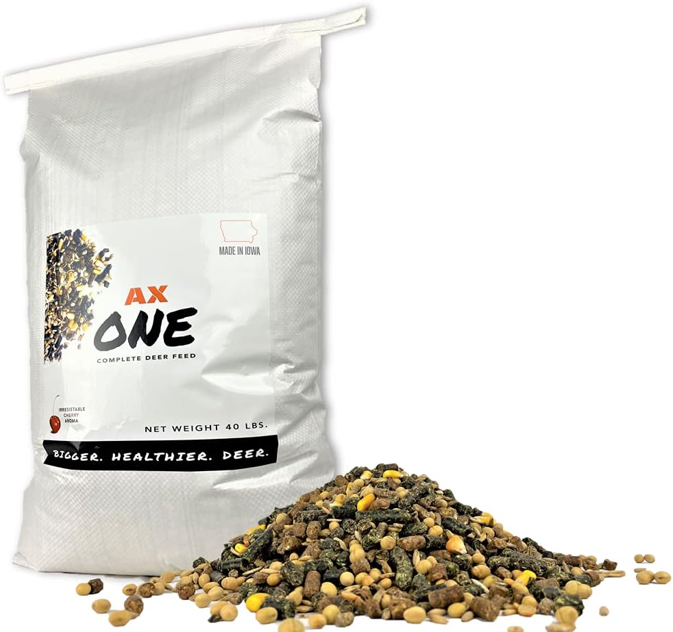 AX One - Complete Deer Feed Antler Xcelerator (40lb) by Terra Products Co. Pack of 2