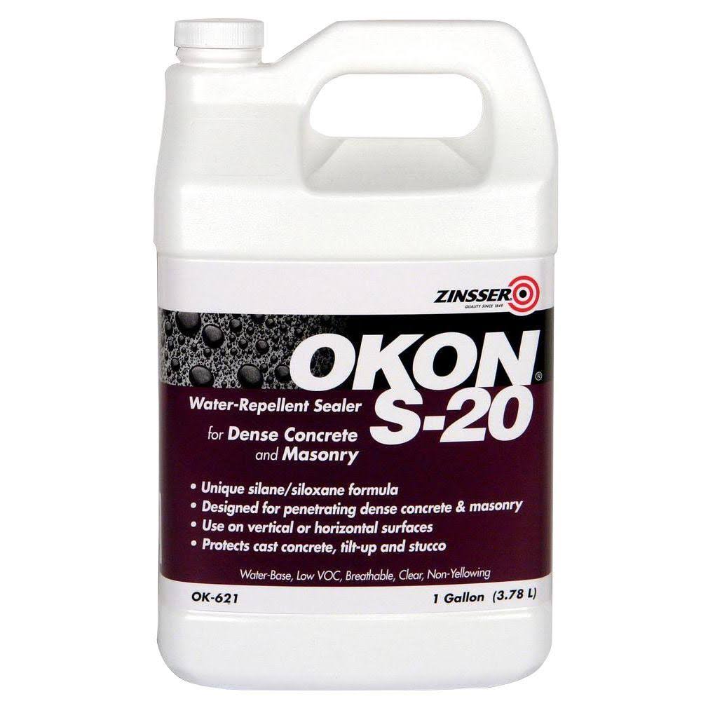 Rust-Oleum Okon 1 gal. S-20 Water-Repellent Sealer (6-Pack), Clear