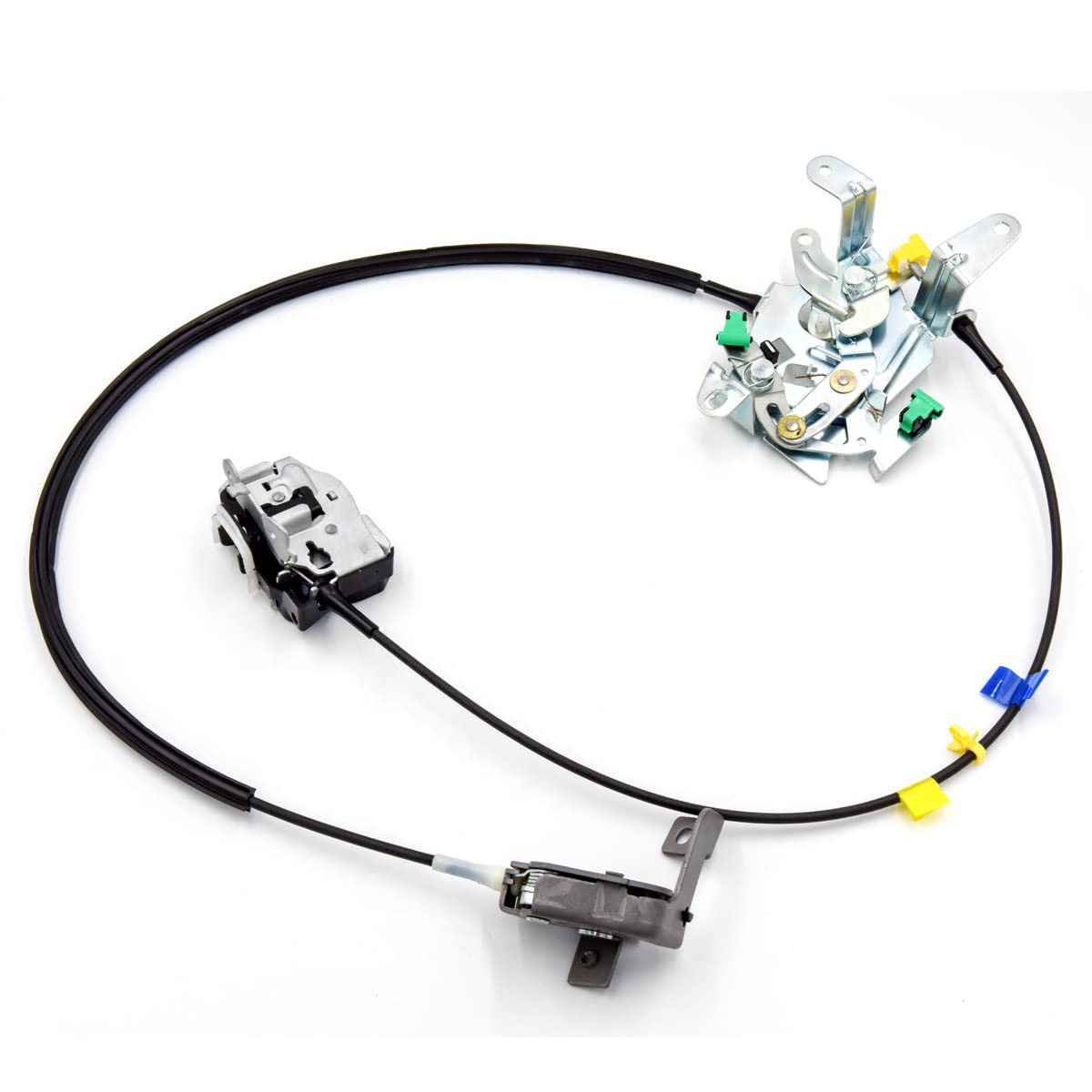 Rear Door Lock Latch w/Cable Right Passenger Side Compatible&nbsp;with 1999-2007 Ford F250 F350 F450 F550 Super Duty Upper & Lower Locking Latches Assembly Replaces# 6C3Z-28264A00-A 6C3Z28264A00A