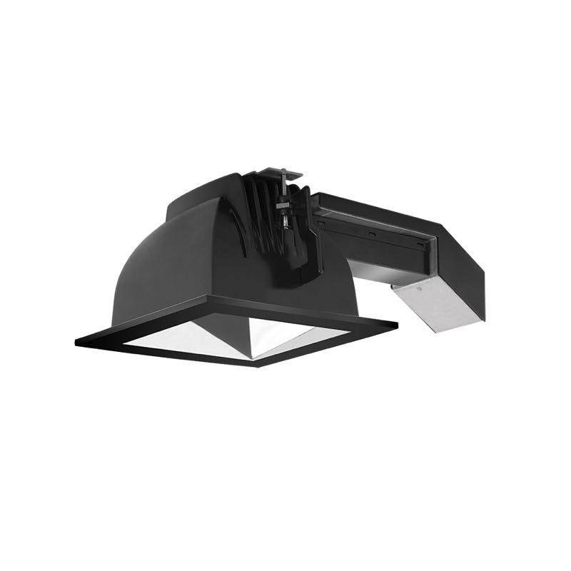 RAB REMODELER 6 inch Square 26W Dimmable 50 Degree 4000K 80 CRI Specular Cone Black Ring (RDLED6S26D-50N-S-B)