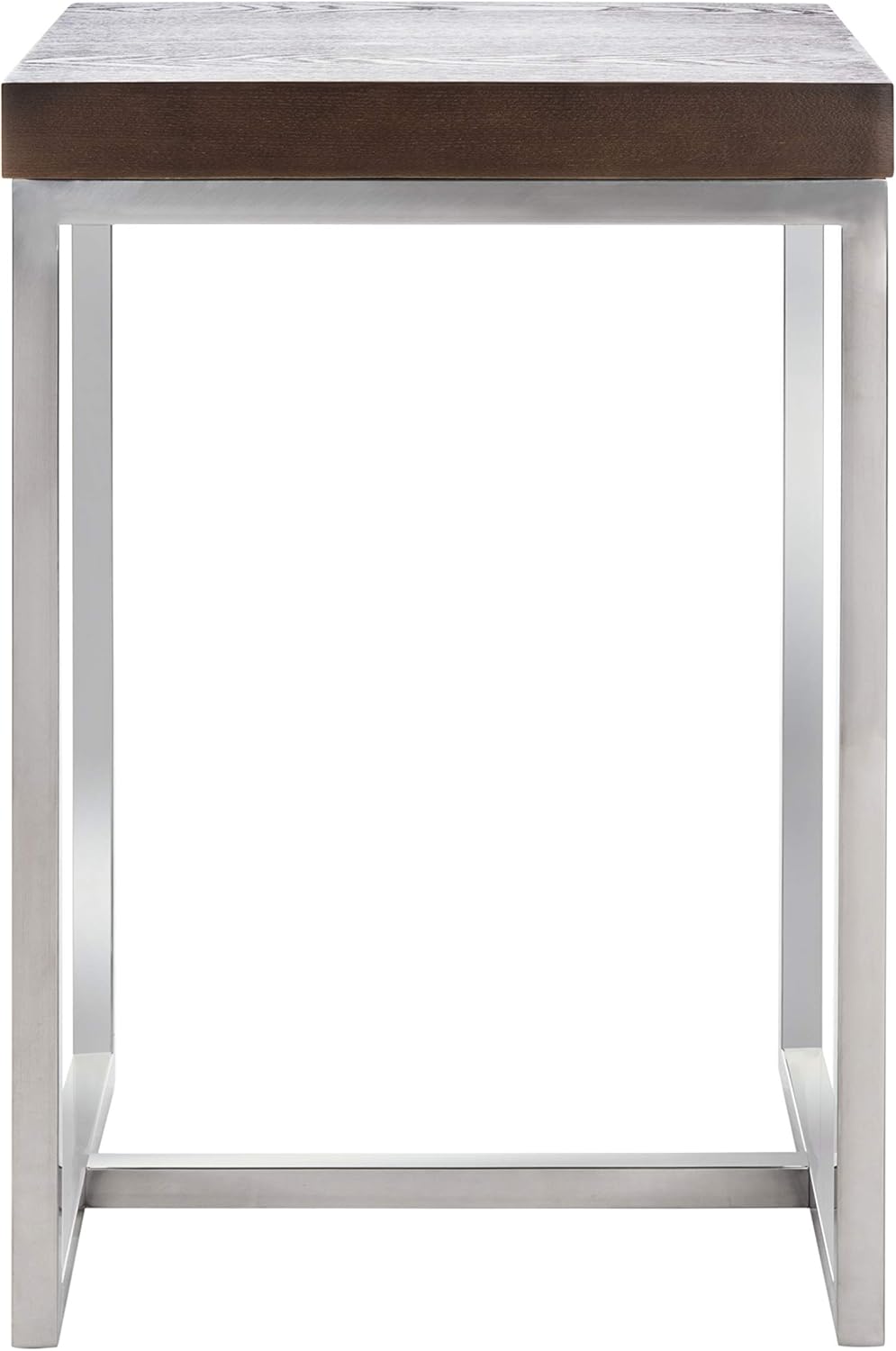 Safavieh Couture Collection Turner Black Glass Top Square End Table