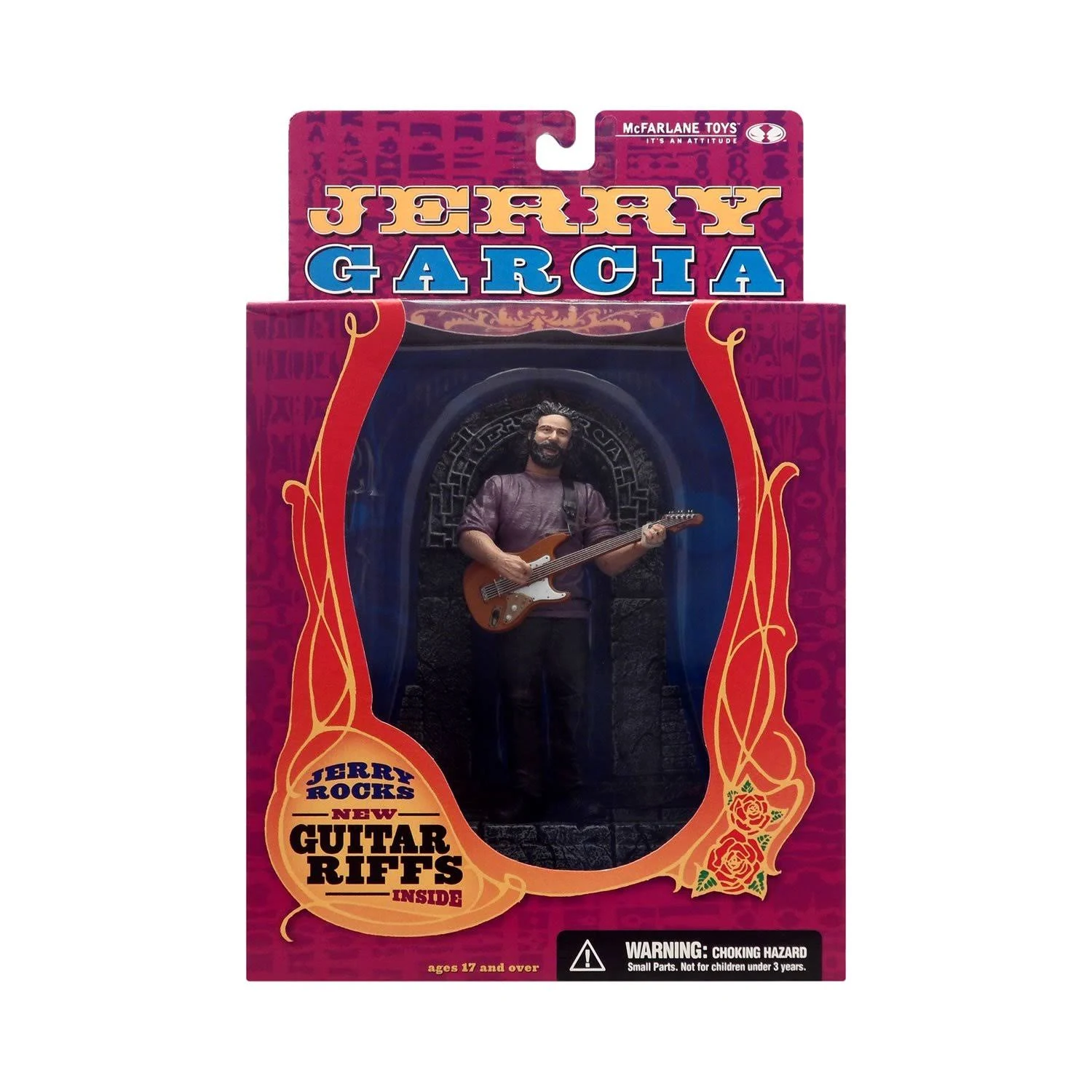 Jerry Garcia Grateful Dead Super Stage McFarlane Six inch Action Figure