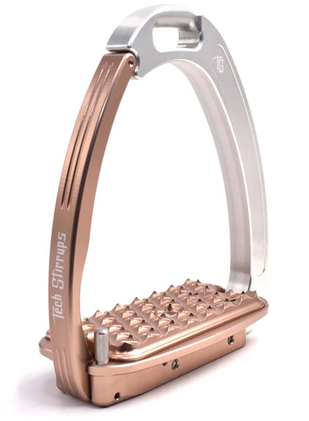 Tech Stirrups Venice Light Safety Stirrups Black/Silver