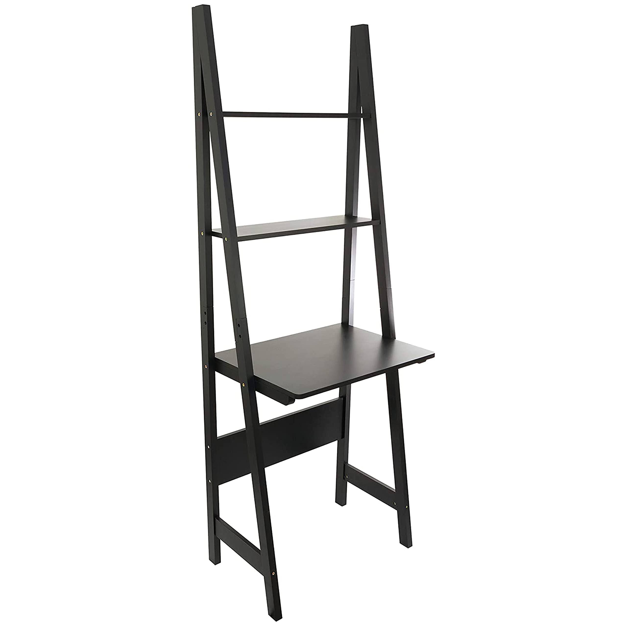 kieragrace Providence Hart Floor Shelf and Desk - Black