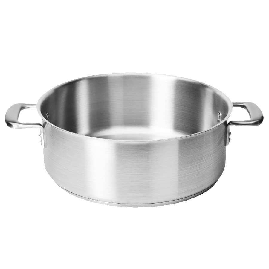 Update International Brazier Stock Pot with Lid Capacity: 30 Qt. CBR-30
