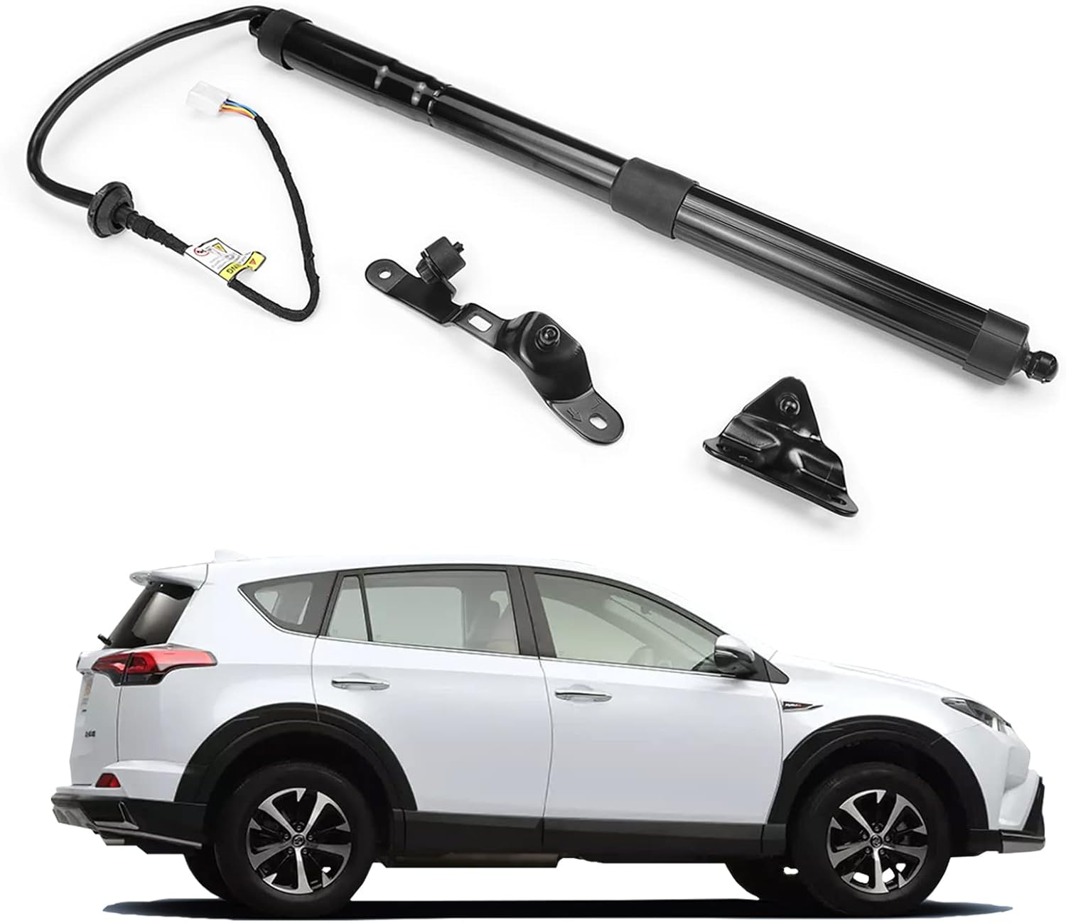 FEXON 6892009010 Power Tailgate Hatch Rear Left Trunk Lift Support Shock Strut Replacement for Toyota RAV4 2013-2018 Replcace 68920-09010
