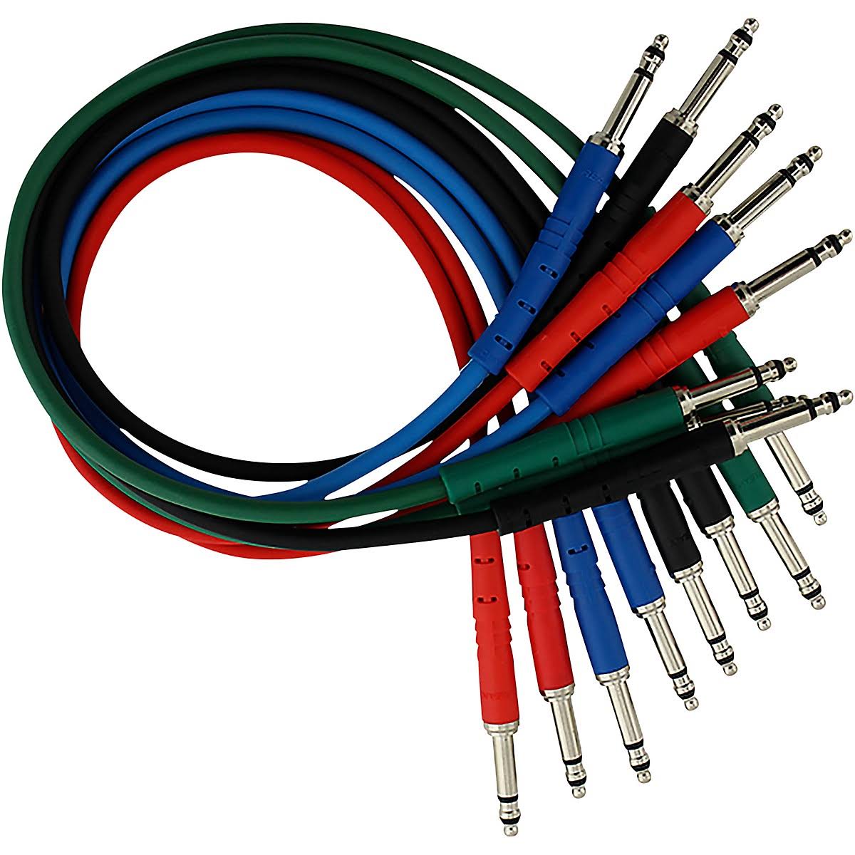 StageMASTER TRS TT Patch Cable 8-Pack