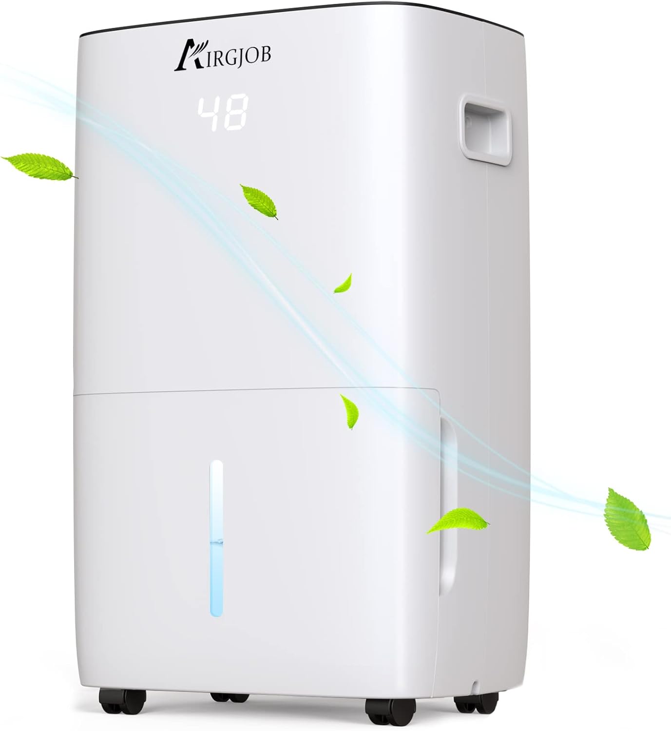 50-Pint Energy Star Dehumidifier for Basement - 4500 Sq. Ft. Quiet Dehumidifier for Large Capacity Room Home Bathroom Basements - Auto Continuous Drain Remove Moisture