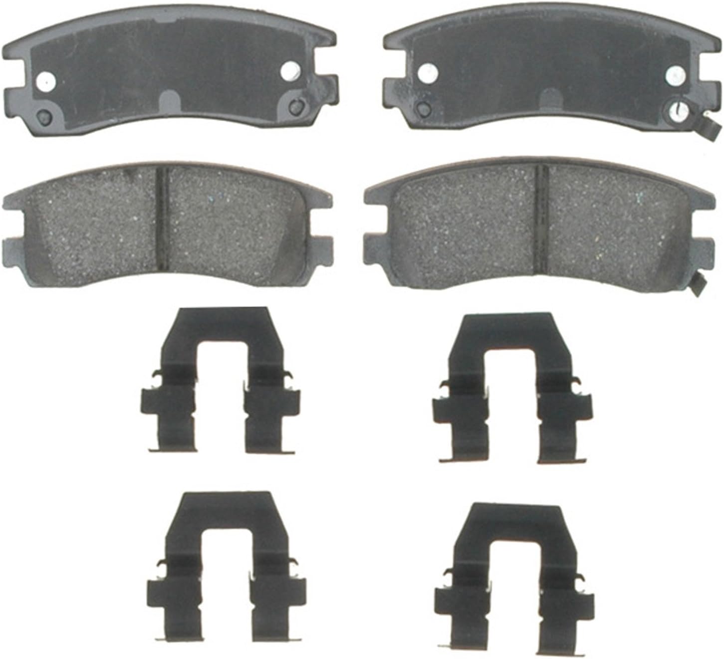 ACDelco Gold 17D698CH Ceramic Rear Disc Brake Pad Set