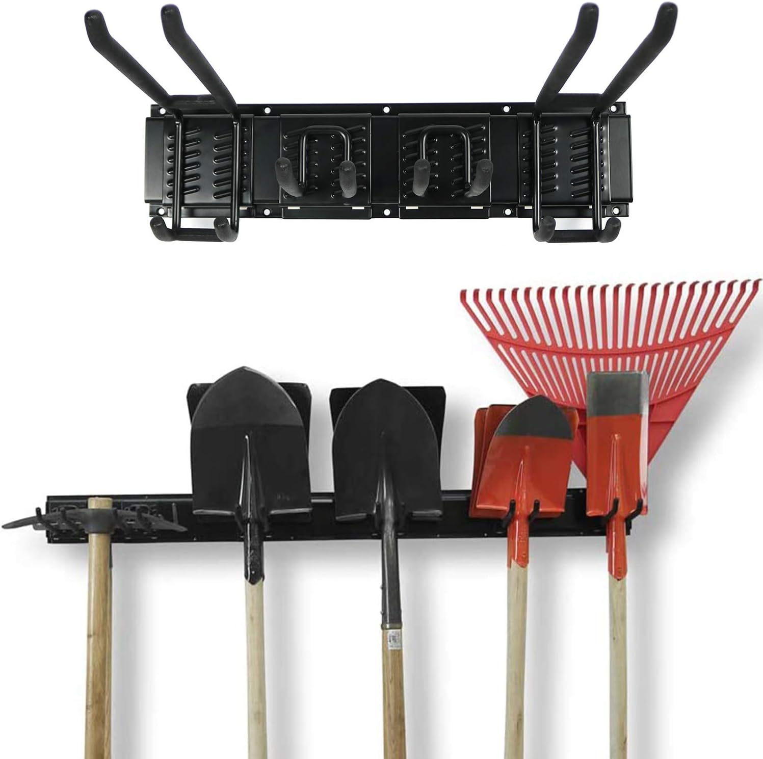 HUCOVIN Tool Storage Rack Garden Tool Rack Garage Organization Tool Racks for Garage Walls