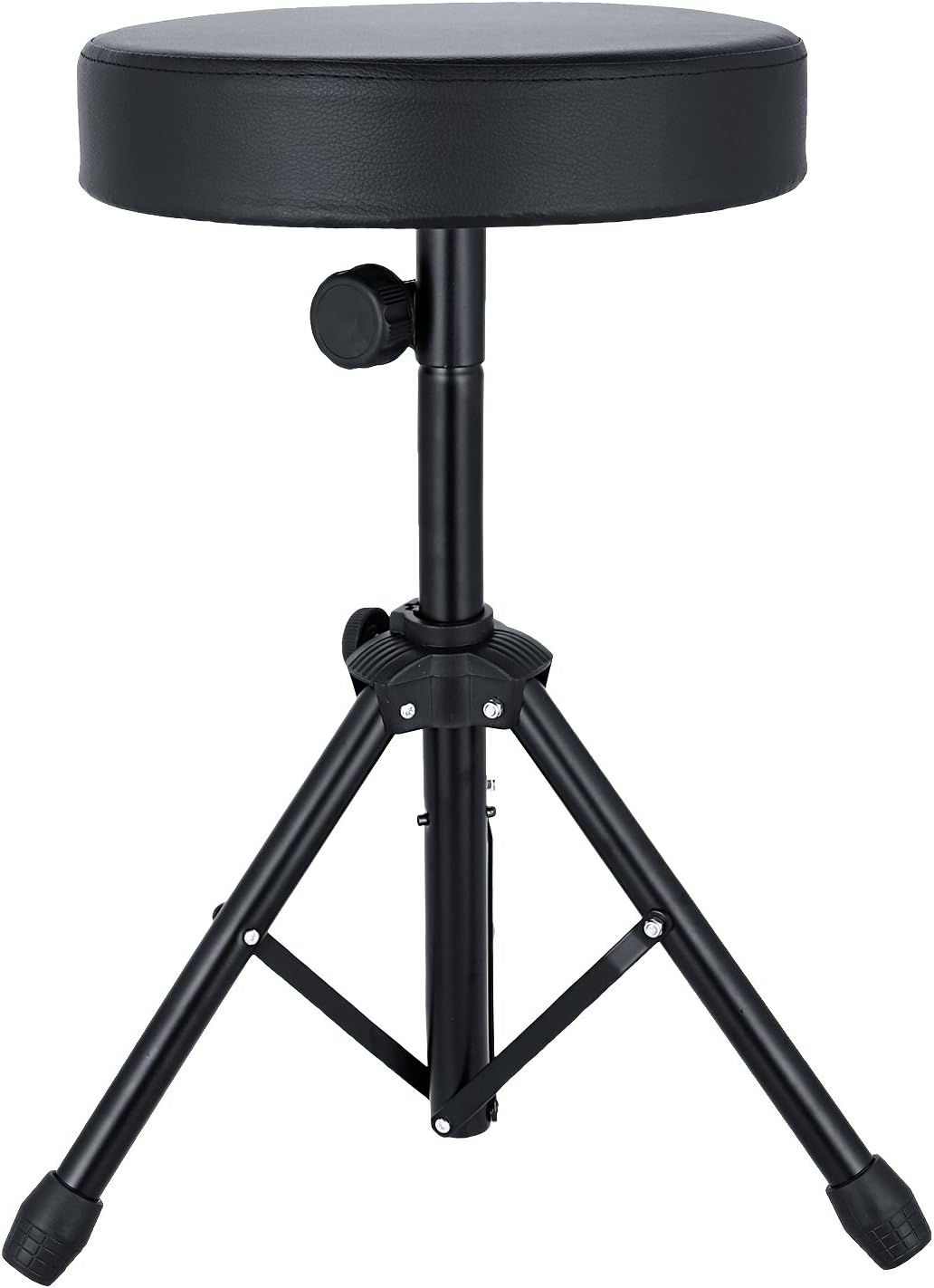 Anfan Universal Drum Throne Adjustable Padded Drum Stool with Anti-Slip Feet for Adults and Kids Pack of 2