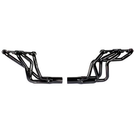 Schoenfeld 166 Small Block Chevy Street Stock Headers, Black