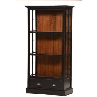 Southville Standard Bookcase August Grove Back Panel Finish: Caribbean Rum, Frame Finish: Caribbean Rum