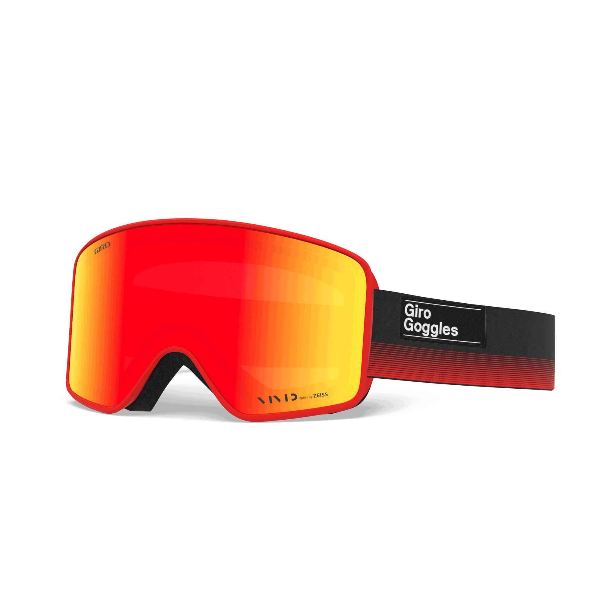 Giro Method Goggles Black Red Label Vivid Ember