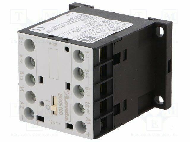 11BG0910D012 Lovato Electric, Contactor:3-pole