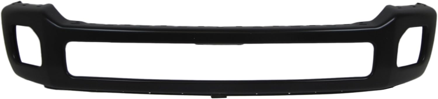 FOR 2011-2016 FORD SUPER DUTY F250 F350 FRONT BUMPER FACE BAR BLACK PAINTED (WITHOUT BUMPER END HOLE) FO1002417