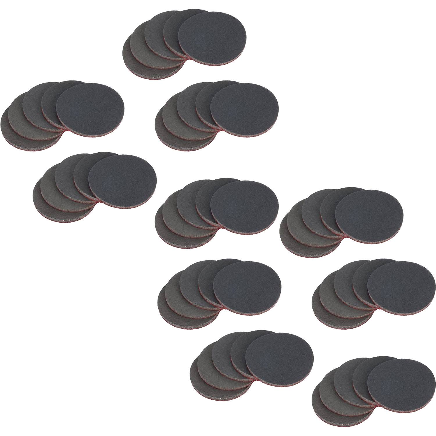 Mirka Abralon 8a-241-3000b 3000 Grit Silicon Carbide Sanding Pads, 50-Pack, Brown Bundle