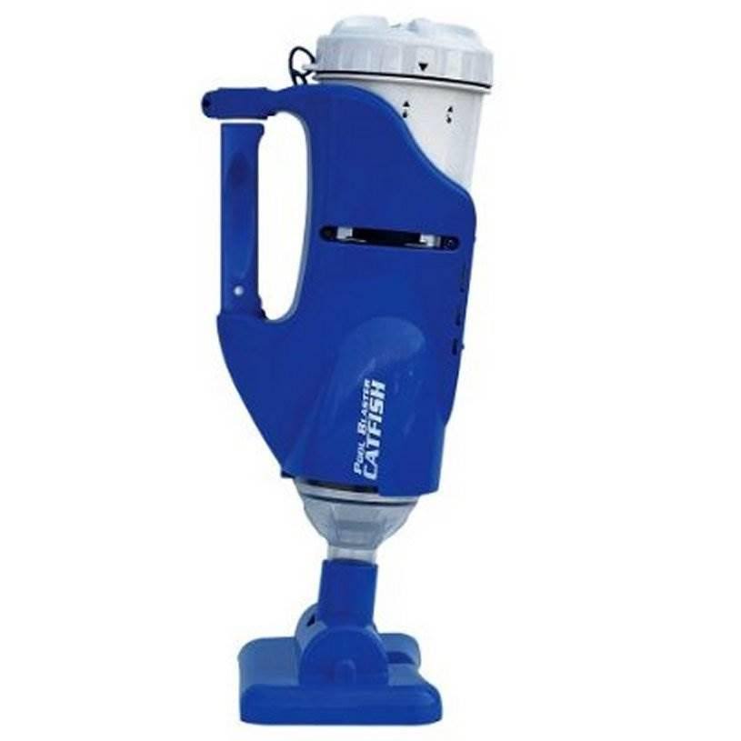 WaterTECH Pool Blaster Catfish Battery Vacuum Cleaner + Wall Automatic Skimmer 82237014
