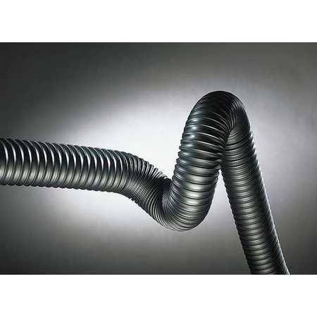 Hi Tech Duravent - 0658-0400-0001 - Industrial Ducting Hose, Hose Inside Dia. 4 in, Hose Length 25 ft, Hose Color Black, 24 PSI