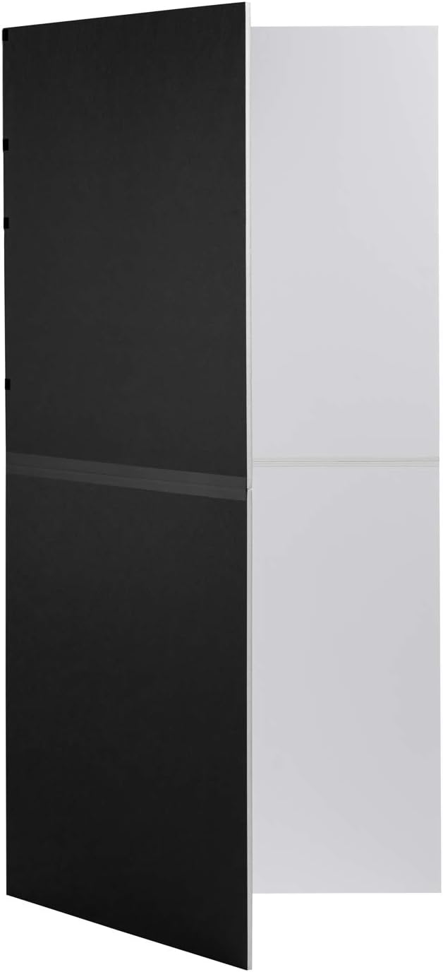 V-FLAT WORLD - Foldable V-Flat - Black/White - Photography (Two Pack)