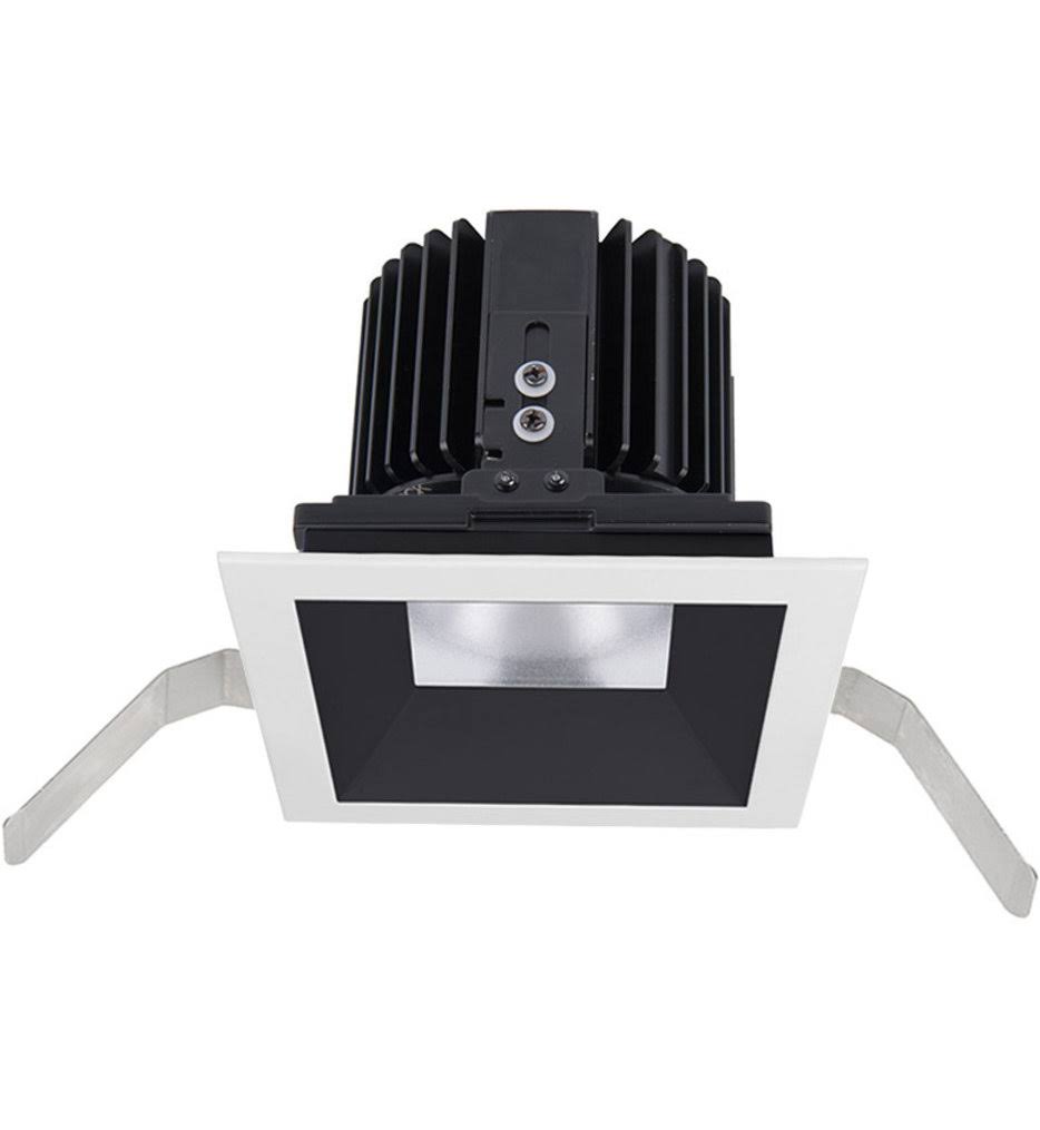 WAC Lighting R4SD1T-S835-BKWT Volta 4.5x22 Square Shallow Regressed Trim with LED