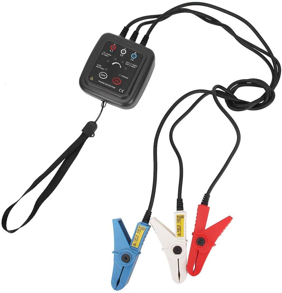 AC 70-1000V ETCR1000C Non-Contact Phase Sequence Detector Magnetic Base Phase Meter Non-contact Phase Rotation Tester