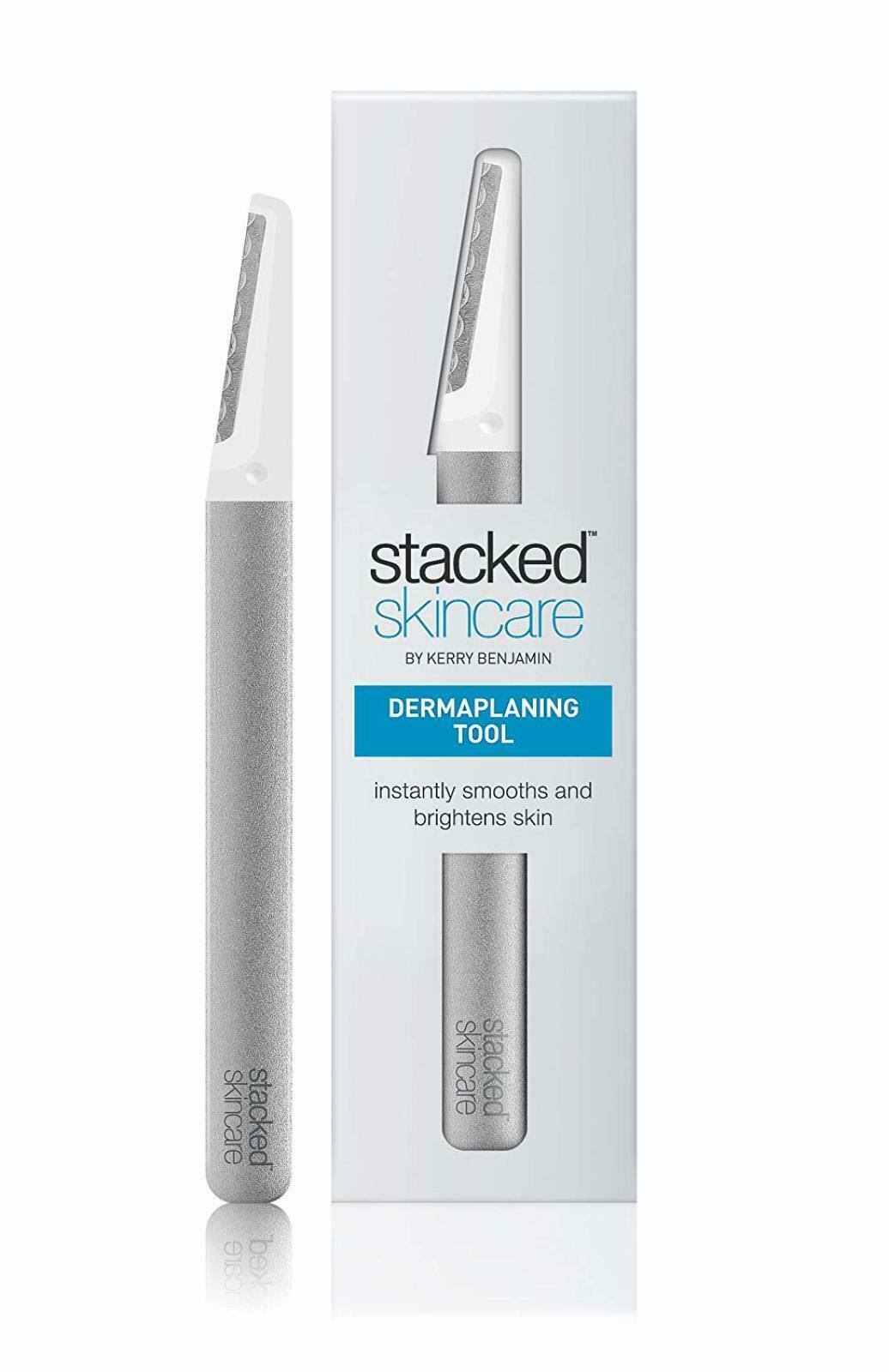 StackedSkincare Facial Exfoliating Tool for Face - Dermaplaning Tool