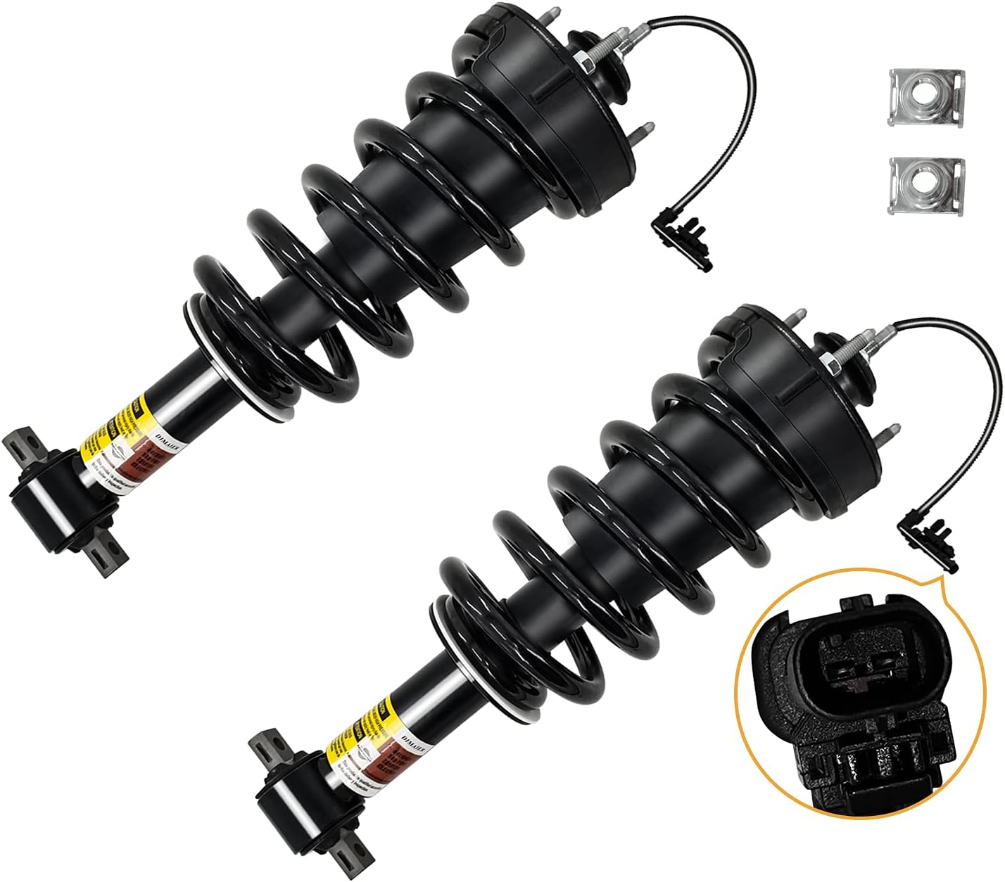 Teilelager 84176631 84977478 Pair Front Shock Absorber with Magnetic Control Compatible With Cadillac Escalade ESV Tahoe Suburban Silverado 1500 GMC Sierra 1500 Yukon XL 2015-2021
