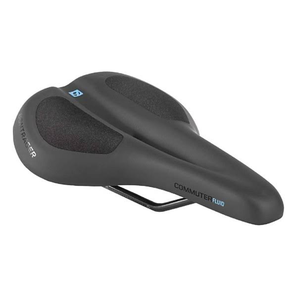 Bontrager Commuter Fluid Bike Saddle - 165mm / Black
