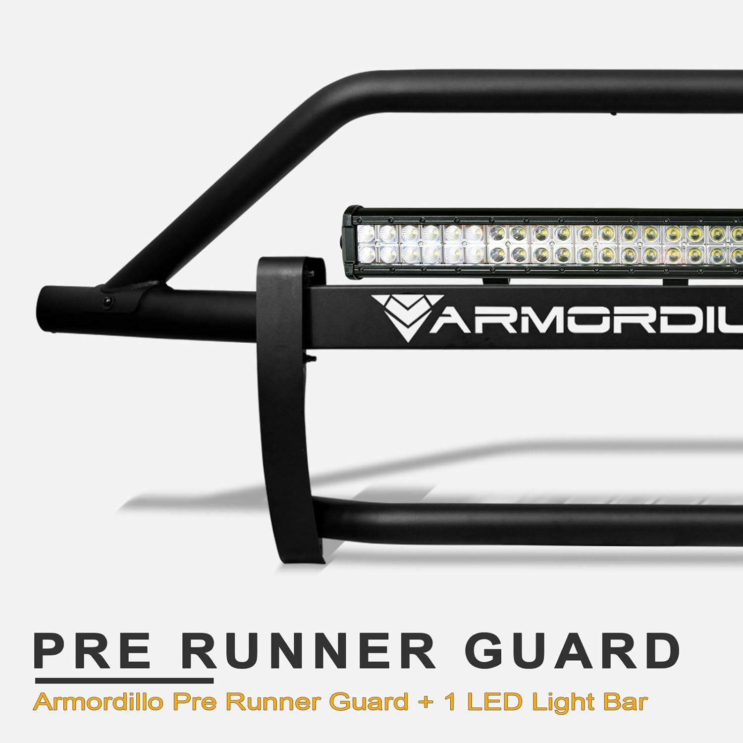 Armordillo 733469489320 Steel Pre-Runner Bumper Grille Guard with 32