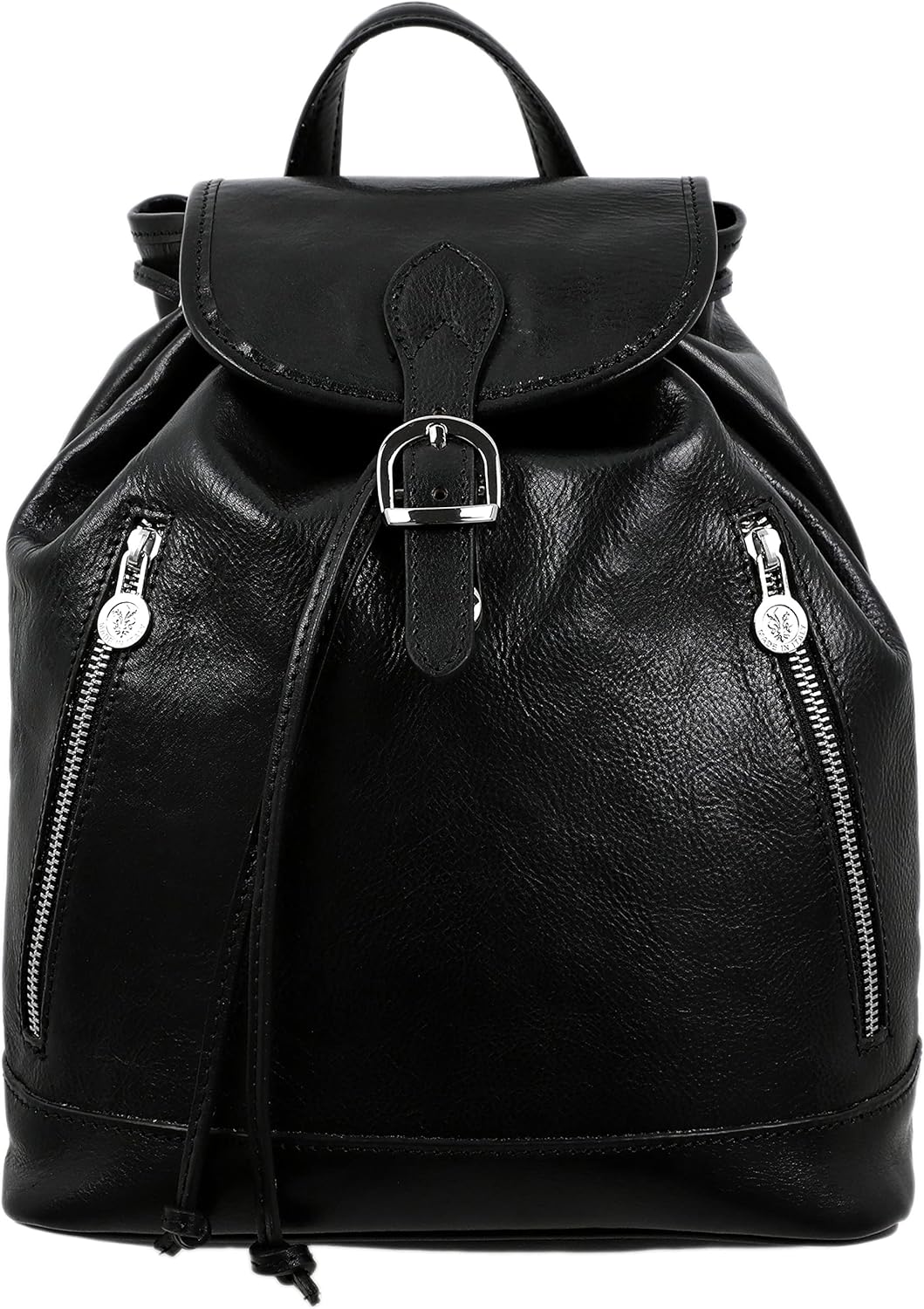 Leather Backpack Full Grain Real Leather Small Rucksack - Time Resistance