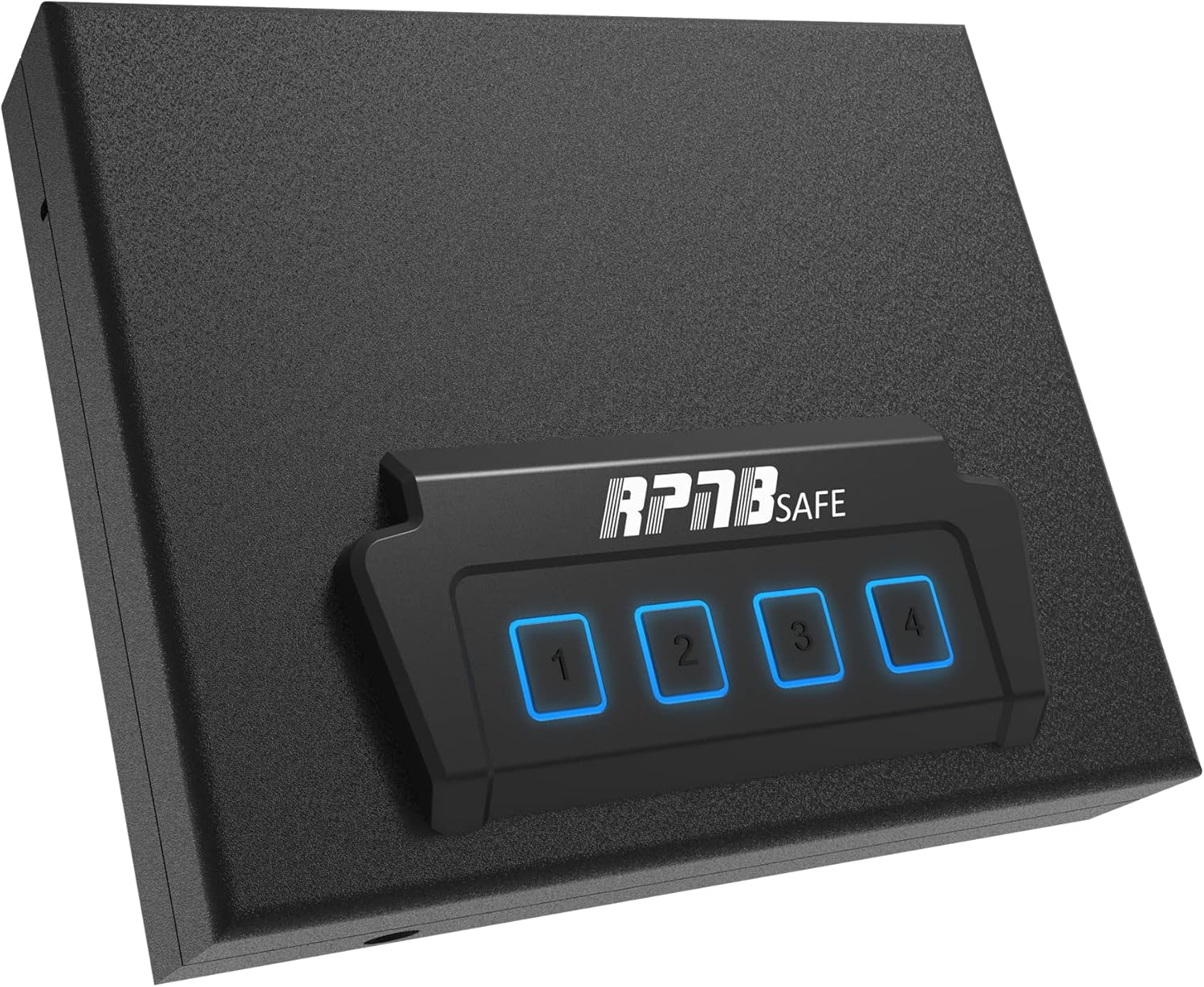 Portable Security Safe, Quick-Access Dual Firearm Safety Device with Quick Reliable Keypad Access