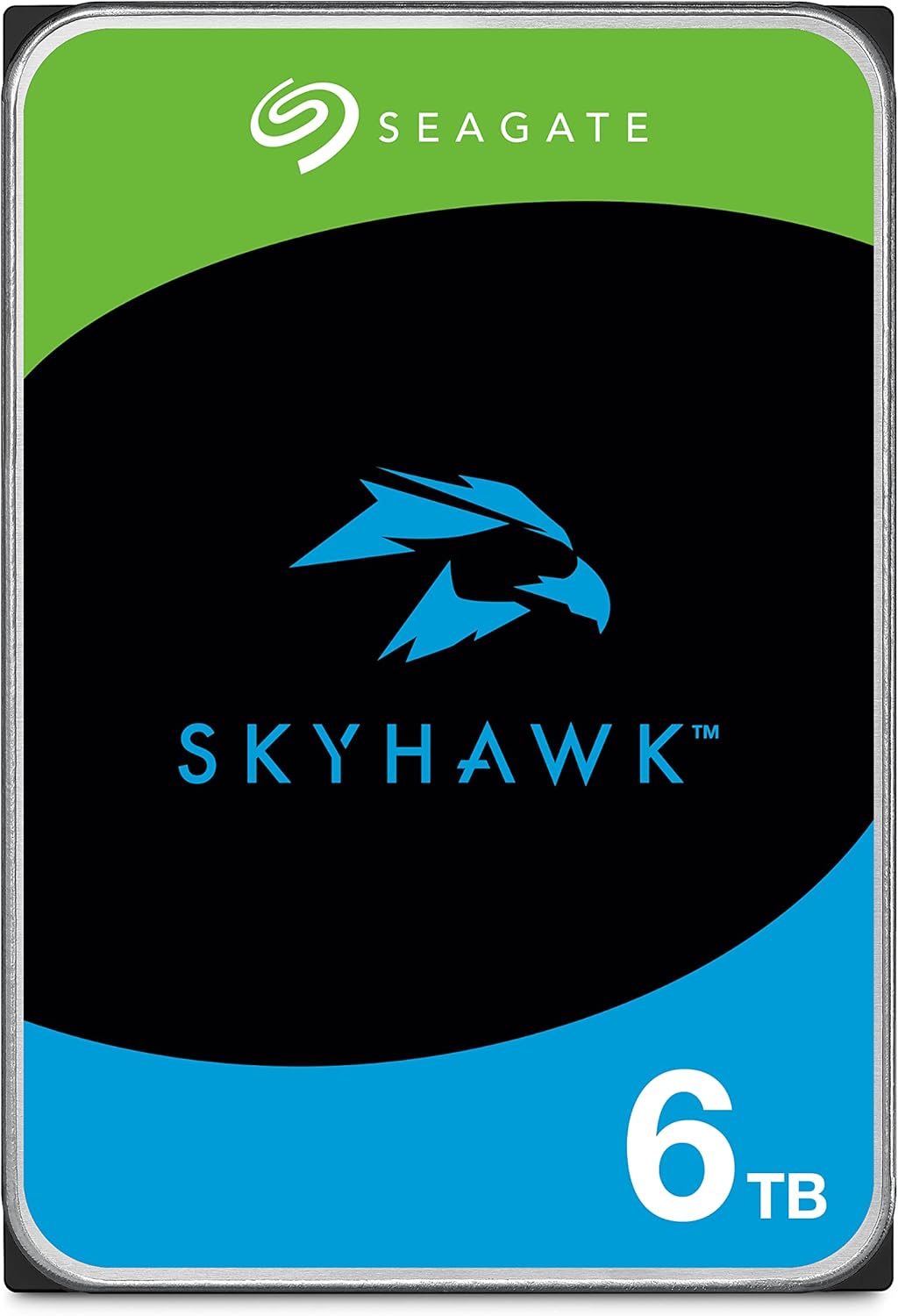 SEAGATE Skyhawk 4TB Surveillance Hard SATA 6Gb/s 64MB Cache 3.5-Inch Internal Drive-Frustration Free Packaging (ST4000VX007)