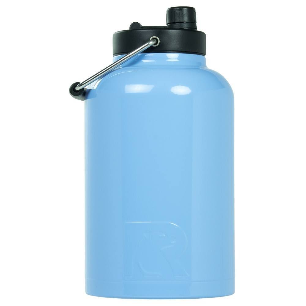 RTIC One Gallon Vacuum Insulated Jug, Stainless, Stainless Steel