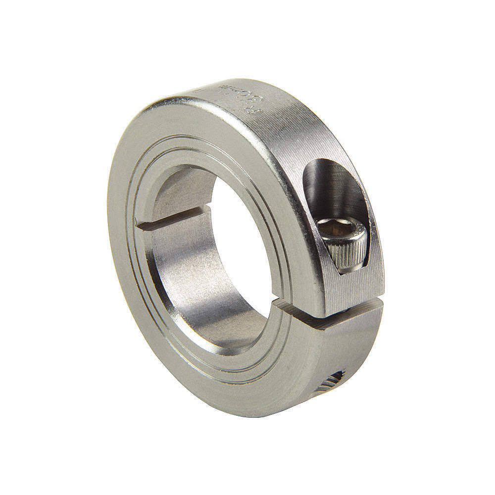 Ruland Manufacturing CL-24-ST Shaft Collar,clamp,1Pc,1-1/2 In,316 SS