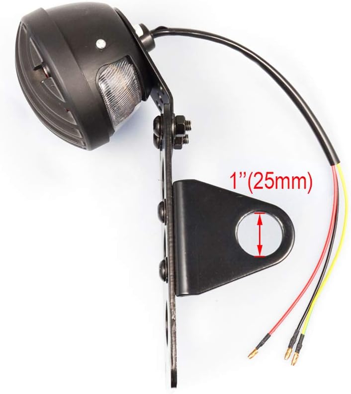 Amazicha Motorcycle Tail Light LED Brake Light Rear Light 1