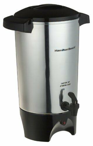 Coffee Maker Kit Best Urn Large Hamilton Beach Makes 15 to 45 Cups Fast Brewing
